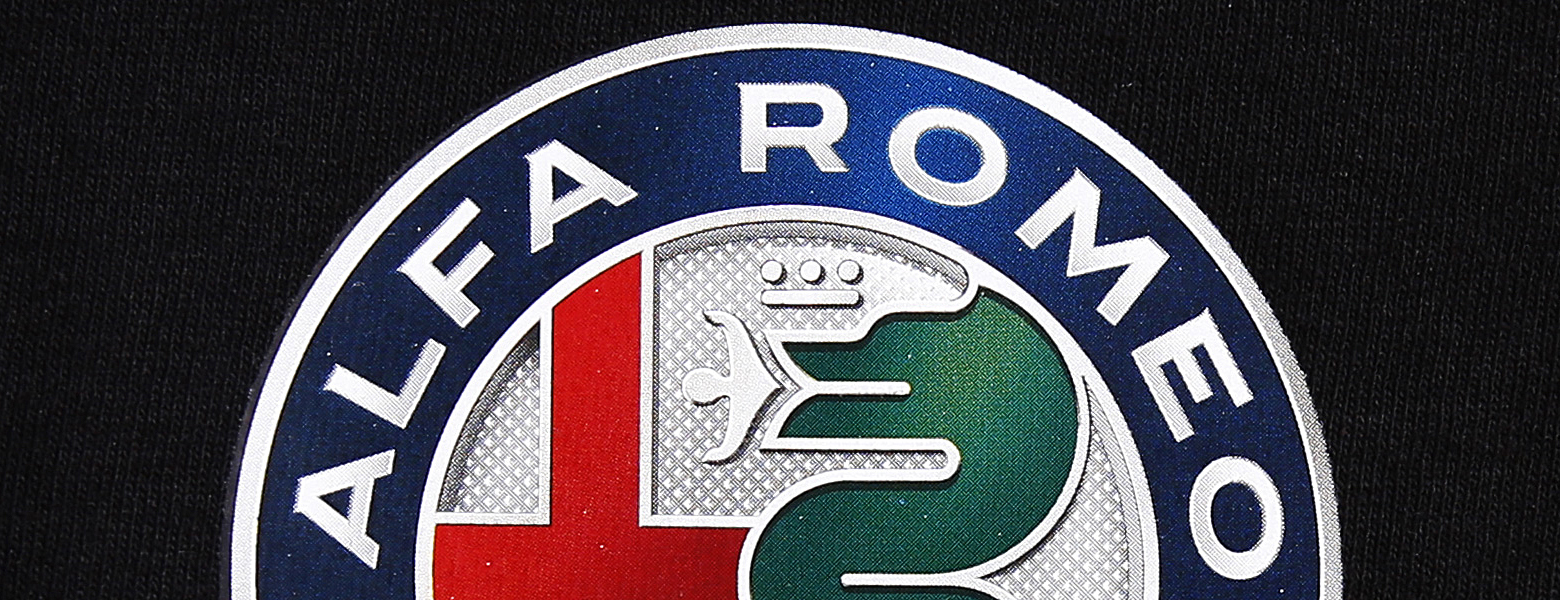 Transfer serigrafico bassa fusione Alfa Romeo