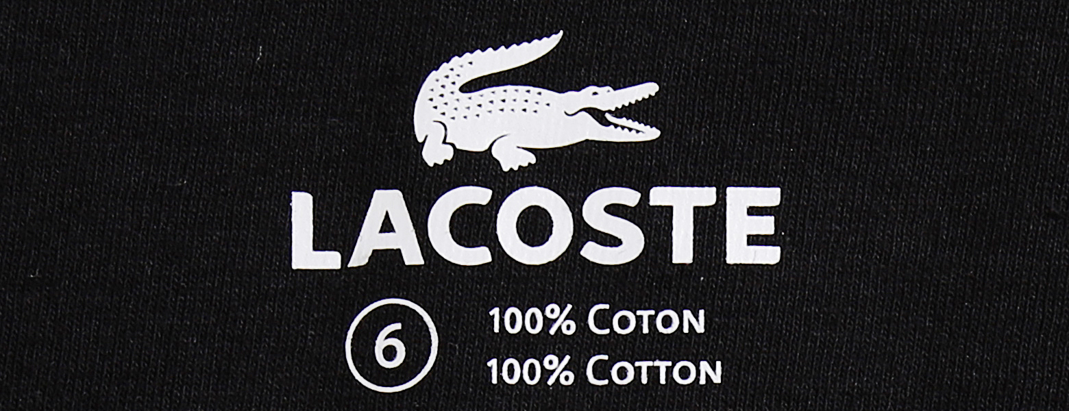 Transfer serigrafico ecolabel Lacoste