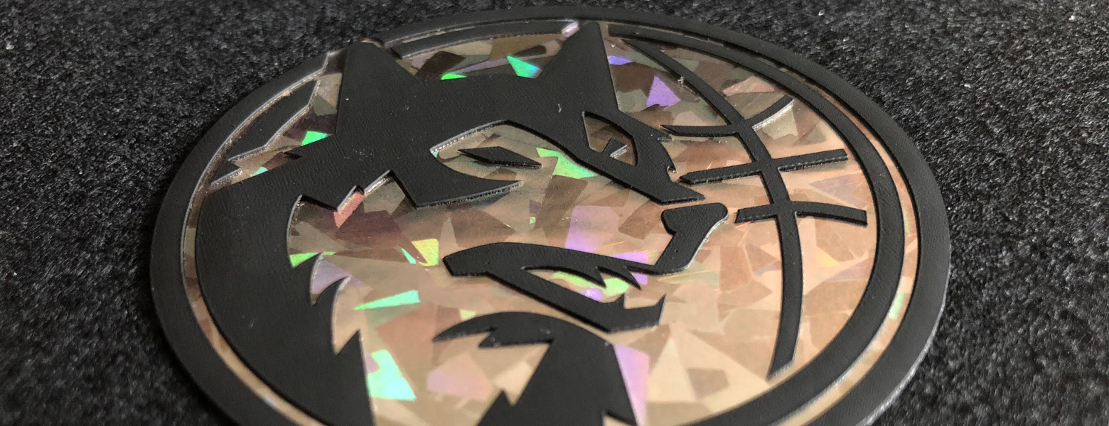 Patch gommate Lupo 3d